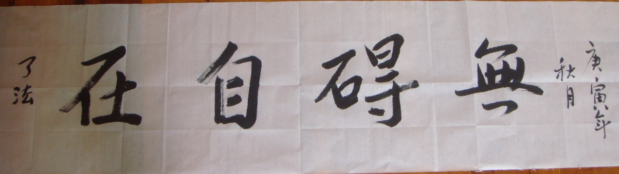 甘肃天水王涌仲先生拜访了法大和尚(图6)